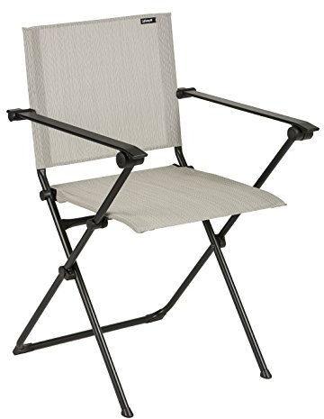 Lafuma Stuhl Anytime mit Armlehne, Galet, 53.8 x 59.4 x 86.9 cm