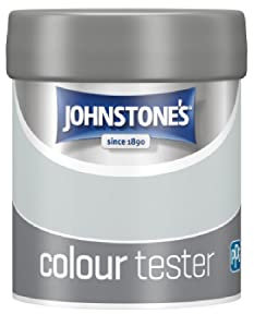 Johnstone's - Frosted Silver Wall & Ceiling Paint - Emulsion - Easy to Apply - Dries in 1-2 Hours - 75ml