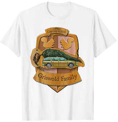Christmas Vacation Griswold Family Crest Weihnachten T-Shirt