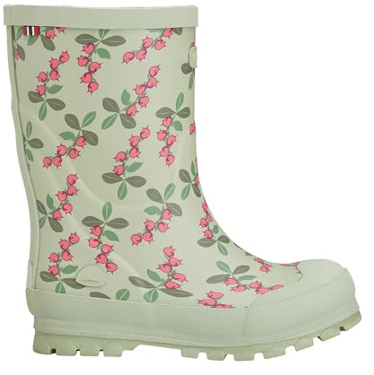 Viking Jolly Print Gummistiefel Unisex Kinder, Mint Pink, 32 EU