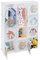 Relaxdays Steckregal Kinder, 2 Kleiderstangen, Türen mit Tierkindern, HBT: 145x110x37 cm, DIY Kinderkleiderschrank, weiß