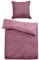 TOM TAILOR 0069940 Bettwäsche Garnitur mit Kopfkissenbezug Baumwoll-Satin Fine Stripes 1x 135x200 cm + 1x 80x80 cm wild Berry