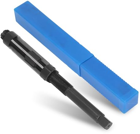 Jeanoko Strumento di alesatura, alesatore per condotti Alesatori cilindrici con foro da 1 11/32 a 1 1/2 Alesatore manuale regolabile dritto per macchine di perforazione Set di alesatori