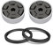 COONIUM Hydraulische Scheibenbremse Ersatzkolben Umbausätze für Shimano SLX XT XTR Serie Bremssattel, Titanlegierung, 2 Stück Kolben für einen Bremssattel Service