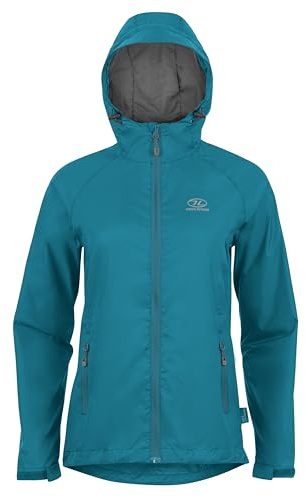 Highlander Women’s Waterproof Jacket - Stow & Go Packaway Jacket - Ultimate Waterproof Protection, Lightweight & Breathable, Perfect for Everyday and Outdoor Adventures