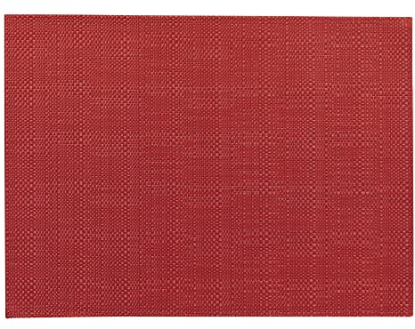 Geflochtener PVC-Tischset Canna sauerkirsche 33 x 45 cm Winkler