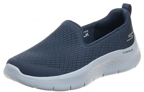 Skechers Women's Go Walk Flex Ocean Sunset Trainers, Navy Textile/Trim, 7 UK
