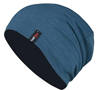 hairtex Stall-Beanie Unisex - Schützt vor Gerüchen - Wasserresistent, Schmutzbeständig, Atmungsaktiv Ozeanblau Einheitsgröße