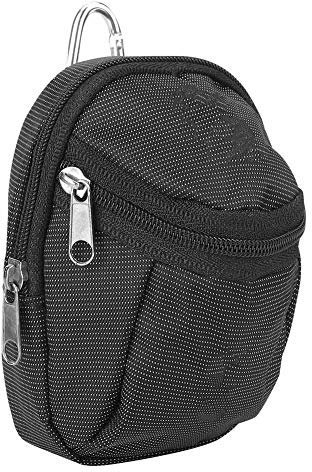 ZLXHDL Pochette De Sac De Tee De Golf, Grande Capacité De 11,4 Cm, Pochette De Sac De Tee De Golf à 2 Couches avec Porte-clés pour Support De Balle De Golf, Outil De Divot