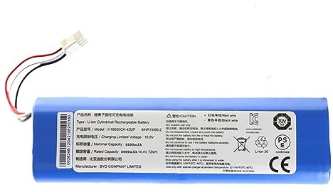 KAFTKO Staubsauger-Akku, Wiederaufladbarer Lithium-Ionen-Akku for Kehrmaschine, Ersatz. Kompatibel Mit Roidmi Eve Plus (Color : 6800mAh)