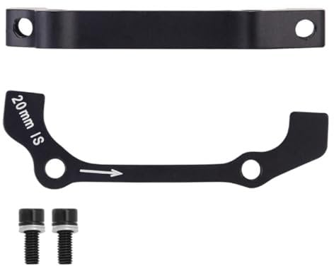 HOUSON Disc Brake Frame Adapter, Disc Brake Mount Adapter Disc Brake Converter A B Pillar for MTB Mountain Bike Bicycle (F180 R160 B)