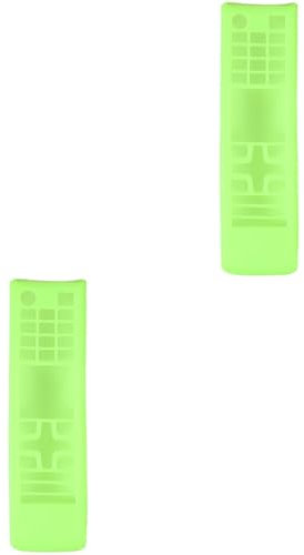 Gatuida 2stücke Silicone Fernbedienungsschutz Für rutschfeste Stoßfeste Silikonhülle Und Langlebig Nachtleuchtendes Design Schutz Für Ihre Tv-Fernbedienung