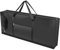 BAODBF Funda para teclado de 61 teclas de tela Oxford 420D, 100 × 40 × 15 cm, funda teclado 61 teclas con correa, funda para teclado de 61 teclas para órgano electrónico y piano, Negro , informal