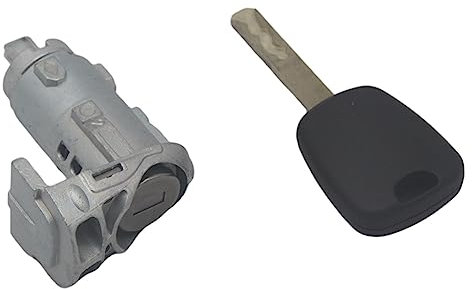 KUWAYO AL223 7701209836 barillet de cylindre de serrure de porte avant gauche adapté for Renault Fluence Kangoo Master Trafic Clio III (Color : Assembled Lock)