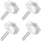 NGCG 4 Pcs Heavy Screws Washers for Beds Fittings Bolt Fittings Keep Headboard Fixed Simple Installation Firm Fixation Standoff-Bolts for Acrylic with Spacers Stainless Steel Fixing Bolt Head