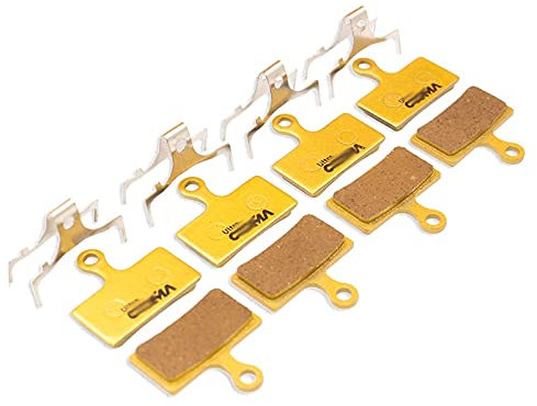 GRASKY 4 Paare Fahrradbremsbeläge Scheibenbremsbeläge/Fit für Shimano XTR M9000, M980, DEORE XT M8100, M8000, M780, SLX M7100, M7000, M675, M666, M6000, M615