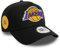 New Era Los Angeles Lakers NBA Cap Teamlogo verstellbar Trucker Patch Kappe Basketball schwarz - One-Size