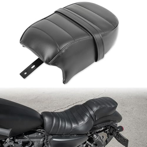 DREAMIZER Motorrad Beifahrersitz Sitzbank Kompatibel für Harley Davidson 2016-2022 Sportster Iron 883 XL883N Modelle