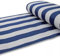 GX GARGIX Tenda da Sole a Strisce con Anelli, per Balcone, Veranda e Giardino, con Frange, Resistente, Vari Colori e Misure (Tv/Blu, 300x300Cm)