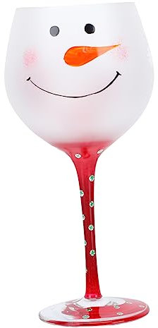 GALPADA Copa De Vino Tinto De Muñeco De Navideño Copa Para Decoración De Fiesta Elegante De Cóctel Para Uso Casero
