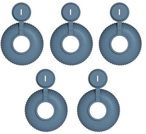 Mwqpgyh - Soporte - Soporte de mango sin gotas | 5 piezas Repetidor de goteo reutilizable, gadgets simples de silicona sin manos heladas para el hogar Ren al aire libre