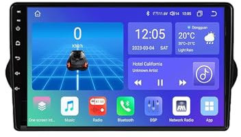 9 Autoradio Android 15 per Fiat Tipo Egea Dodge Neon 2015-2020 CarPlay & Car Stereo Multimedia Player con GPS WiFi BT USB FM Mirror Link SWC telecamera posteriore(4+64G)