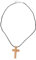 OATIPHO Collier Croix Bois Fait Main Pendentif Spirituel Bois Olivier pour Hommes et Femmes Bijoux de Foi Chrétiens Unique avec de et Harmonie