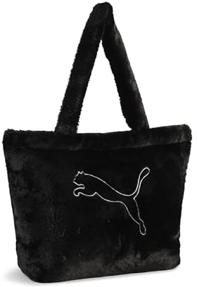 PUMA UP Faux Fur Shopper Puma Black schwarz