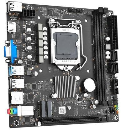 WLTDYZZLDN Scheda Madre Mini itx Fit for JINGSHA H510 Supporta la Scheda CPU LGA 1200 10/11 NVMe WiFi Porta M.2 LGA1200 170 * 170mm Motherboard