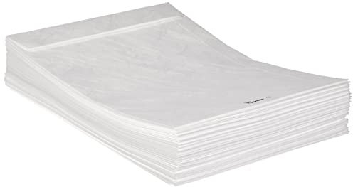 Tyvek Versandtaschen B4 (100 Stück) 353 x 250 mm | Reißfeste, wasserabweisende Versandtasche | Umschlag A4 haftklebend ohne Fenster | Umschläge mit 55 g/m² | Weiß