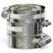 3 Pack - 55mm > 70mm Worm Drive 304 Stainless Steel Hose Pipe Clamps Clips