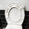 WANDKINGS Toilettenaufkleber Klapp Mich runter!!! 16 x 32 cm - Kupfer - 35 Farben zur Wahl