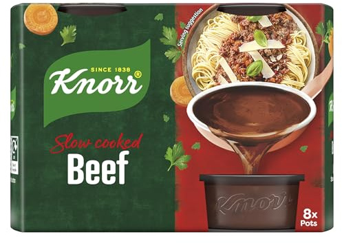 Knorr Beef Stock Pots gluten-free to add a rich beef flavour to your dishes 4x 28 g