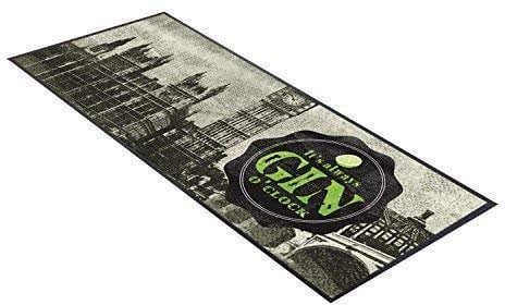 L&S PRINTS FOAM DESIGNS Barläufer mit Aufschrift It's Always Gin O'Clock, tolle Geschenkidee für Zuhause, Bar, Shop, Cocktail-Party, Werbewerkzeug, Barmatte