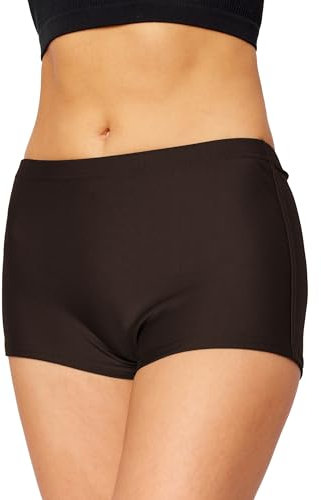 Merry Style Damen Badeshorts Bikinihose Modell L23L1 (Braun (8157), 40)