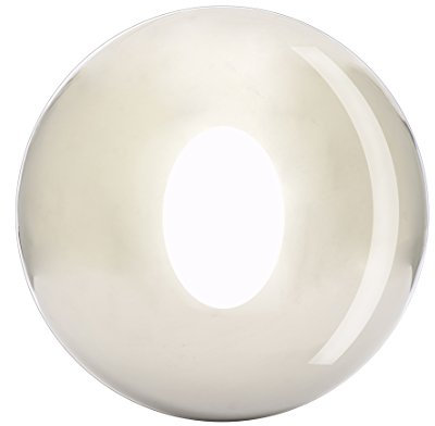 Dehner Edelstahlkugel poliert, Ø 25 cm, silber