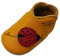YIHAKIDS Premium Weiche Leder Krabbelschuhe Babyschuhe Kleinkind Lauflernschuhe(Size S,Orange,0-6 Monate,19/20 EU)