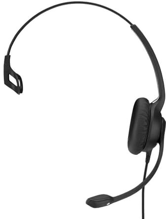 Sennheiser SC 230 Einseitiges Headset mit Kopfbügel, schwarz