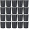 Cabilock 300Pcs Pots de Pépinière en Plastique Pot de Départ Dégradable Jardin Fleur Nutrition Pot Outil de Jardin pour Plantes Succulentes Boutures Semis 6. 5X6. 5 Cm