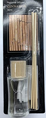 Duftöl 30 ml mit 6 Stäbchen, Raumöl, Raumduft, (Zimt)
