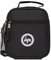 hype Unisex Lunch Box, Iconic Style in Plain Black, School Bag for Kids, Stylish Lunch Bag with Bottle Holder, 3 Storage Compartments, Inside Thermal Lining & Grab Handle