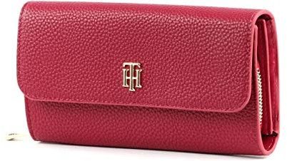 TOMMY HILFIGER - Women's monogram wallet with flap - Size One size