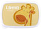 LolaPix Fiambreras para Niños. Fiambrera Infantil Personalizada. Caja merienda con Nombre y Curso. Apta para microondas y Libre de BPA, filatos y Metales Pesados. Varios diseños.Jirafa Amiga