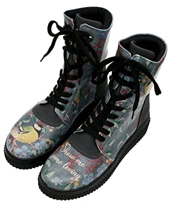 DOGO Vegane Damen Future Boots Stiefeletten - Show Me Some Loving 41