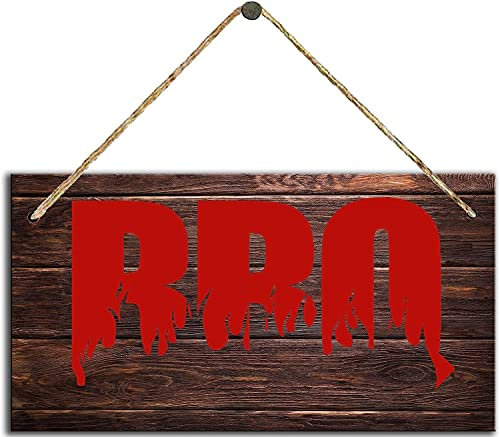 Panneau mural en métal pour décoration de jardin, bar, barbecue, cabane de barbecue, 20,3 x 30,5 cm