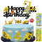 Tortendeko Junge 4. Geburtstag Junge Tortendeko Bagger Cake Topper Geburtstag Geschenk Junge 4 Jahre 13Stück Bagger Geburtstag Deko+2 Bagge Sticker Kinder (4)