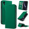 S. Dawezo Handyhülle für iPhone XR Hülle,Premium Leder Klappbare Flip Case [Stoßfeste][Magnetische][Standfunktion] [Kartenfächern] Tasche Schutzhülle für iPhone XR-Grün