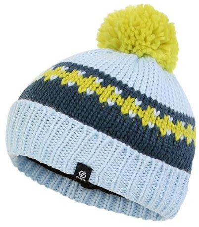 Dare 2b - Boffin II Mütze Bommel für Kinder (152-158) (Ruhig Blau/Mondscheinblau)