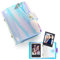 SJBAUTYO Álbum de Fotos de 32 Bolsillos para Fujifilm Instax Mini 7s 8 8+ 9 25 50s 70 90, 2 x 3 Pulgadas, Mini Album de Fotos Compatible con Cámara Instantánea Titular de Tarjeta de Nombre