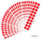 200pcs Tamper Evident Security Tape Stickers Resistant Safety Prevent Opened Warranty Void Labels Seals(Diameter 1 Mark in The Item 200pcs Red) (Red 600pcs) (Red 600pcs)